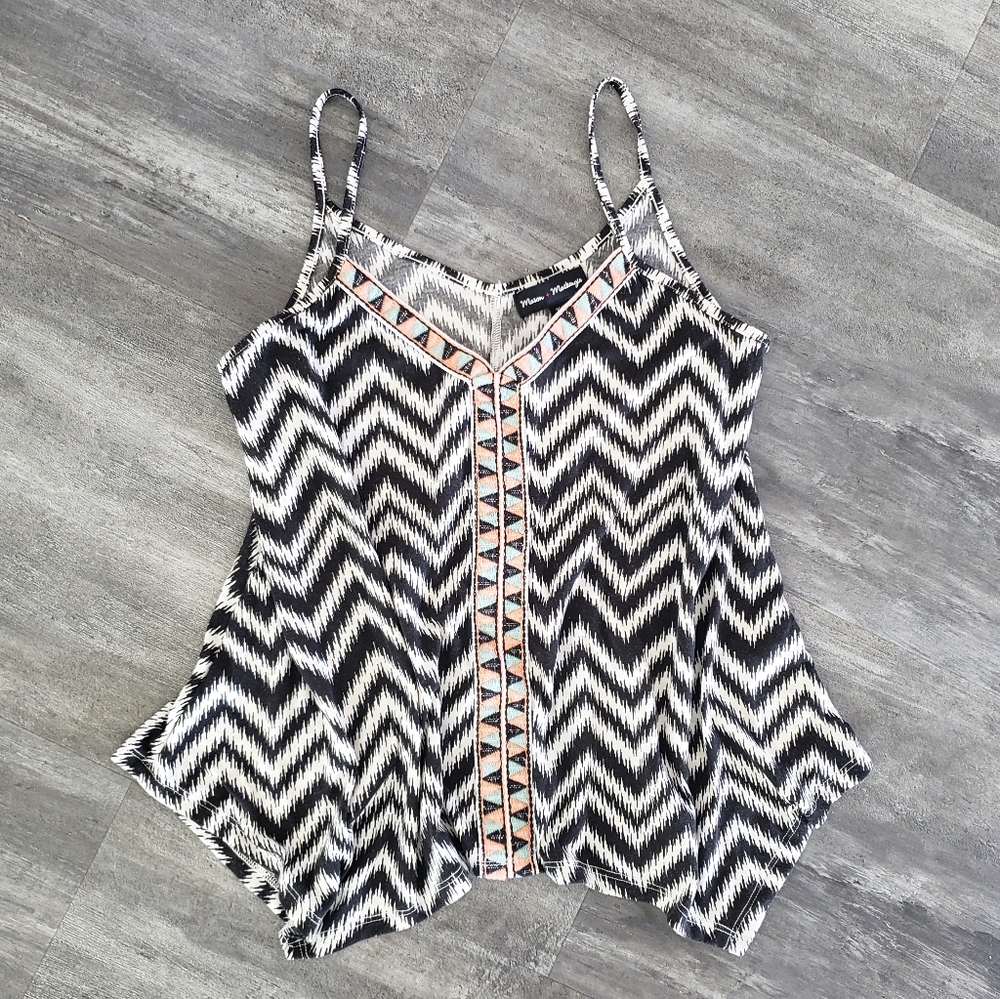 Black White Detailed M+M Tank
